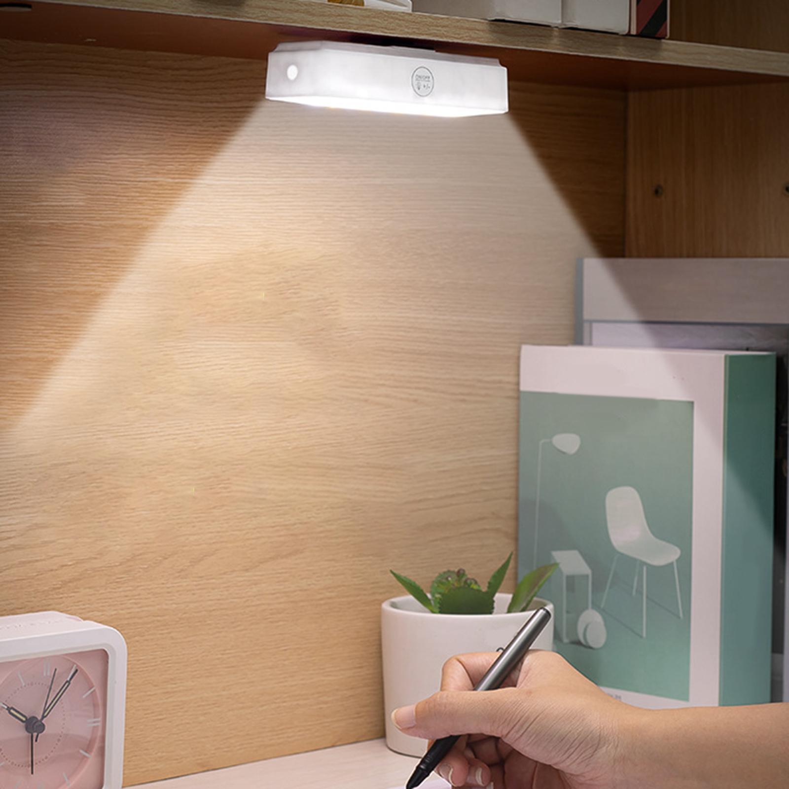 Magnetic Hanging LED Desk Lamp Reading Table Light Dimmable USB Chargeable