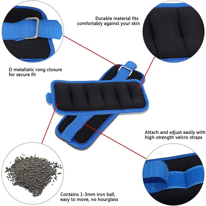 Ankle Strap Wrist Support Gym Exercise Leg Strength Training Fitness Taekwondo Weight Bearing Strength Watch Band Foot Ring