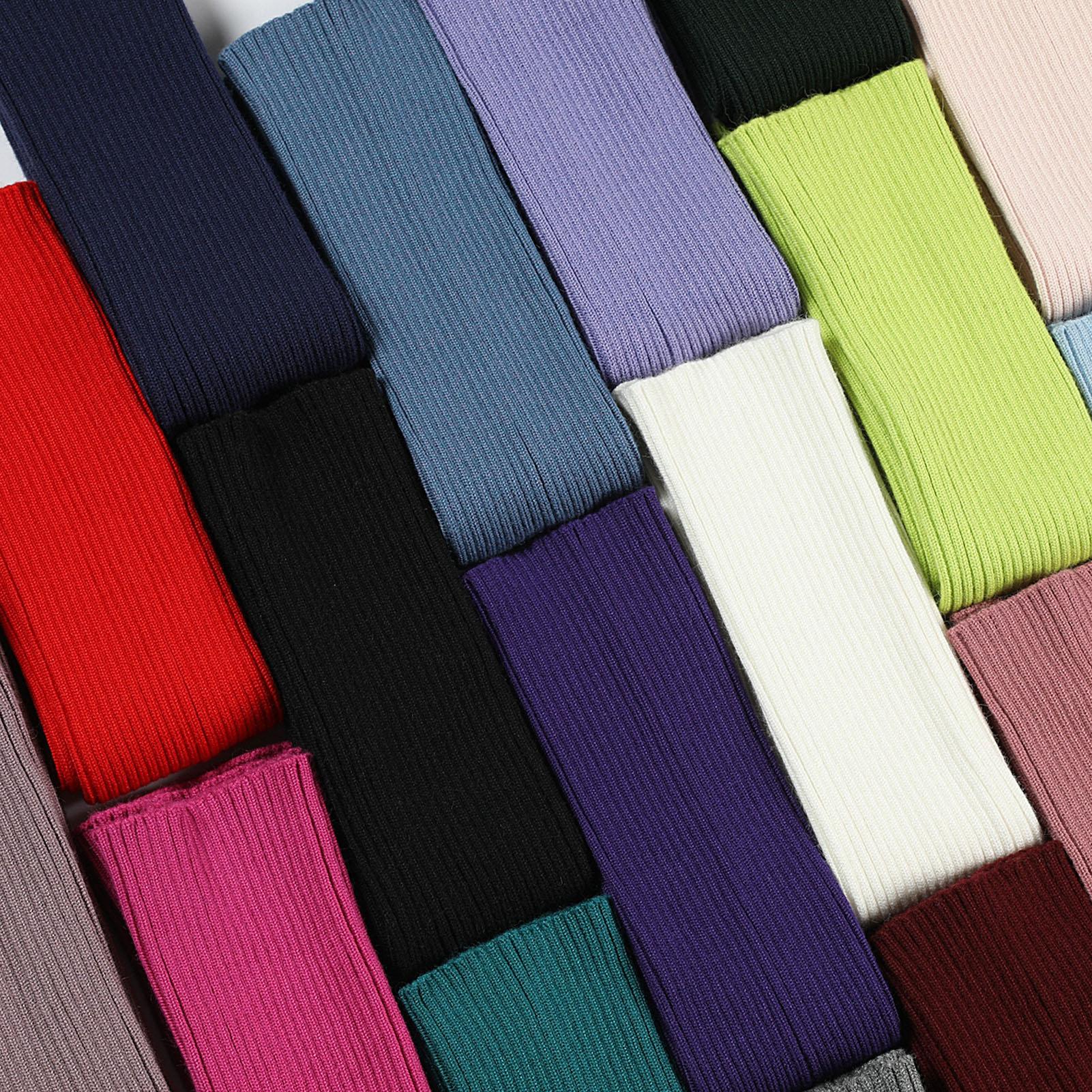 Vớ đan nữ cao tới đầu gối dành cho tập luyện thể thao, múa bale, yoga ấm áp