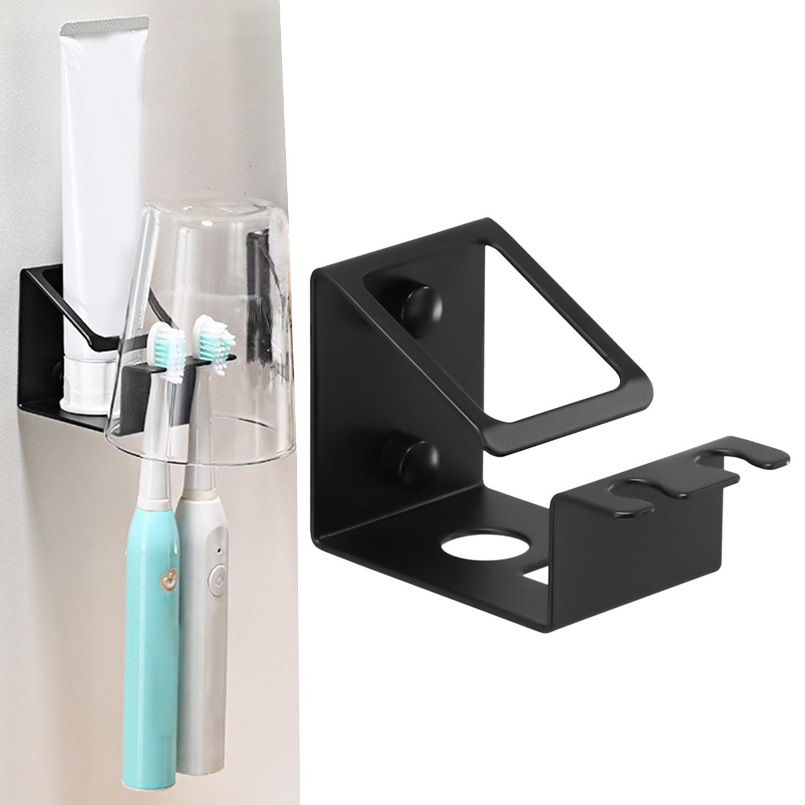 Self Adhesive Toothbrush holder Mounted Toothpaste Storage Rack Shower