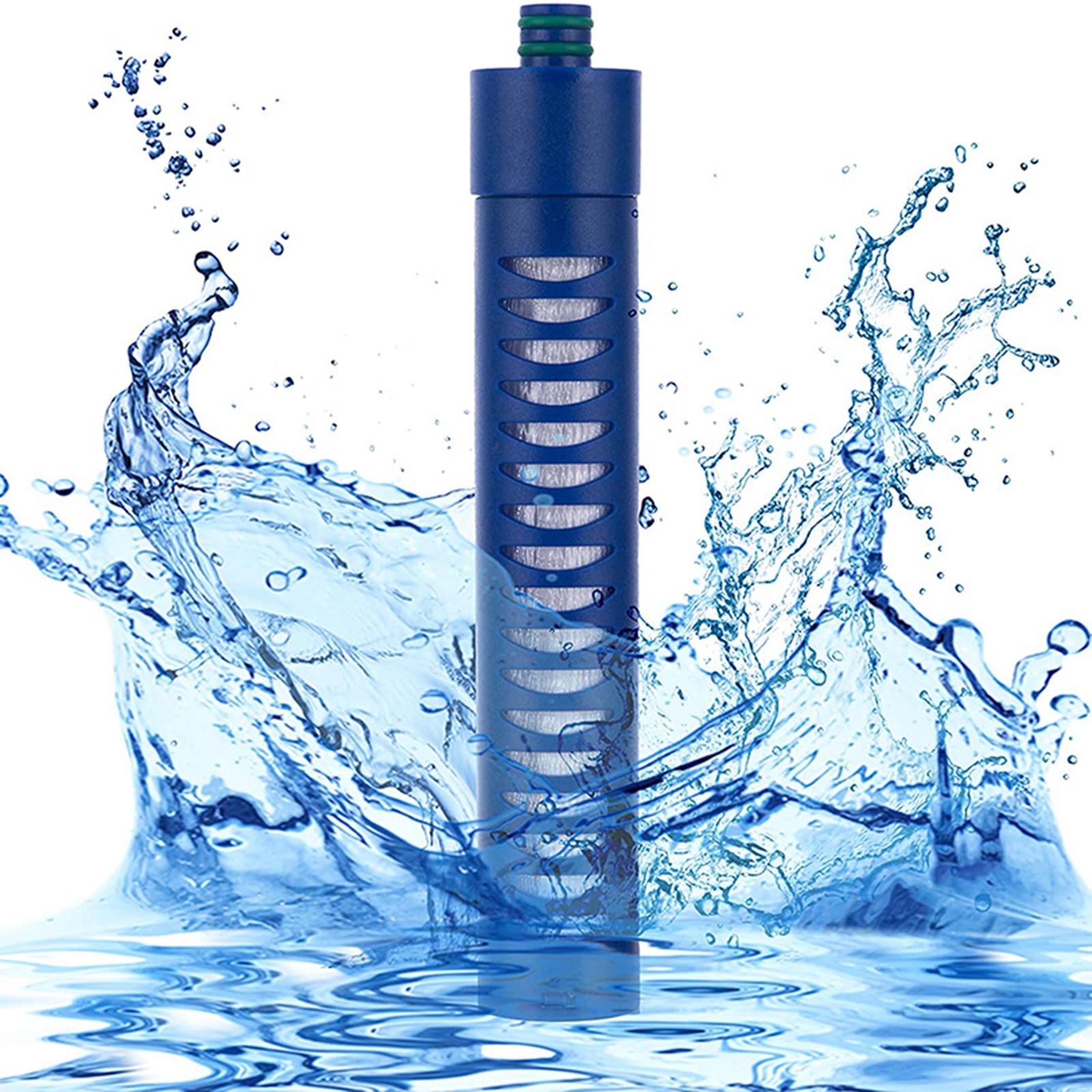 Collapsible Water Filter Canteens for Hiking, Water Bag/Bottle with Filter, Squeeze Water Through a Filter, Lightweight, BPA Free, Leak Proof