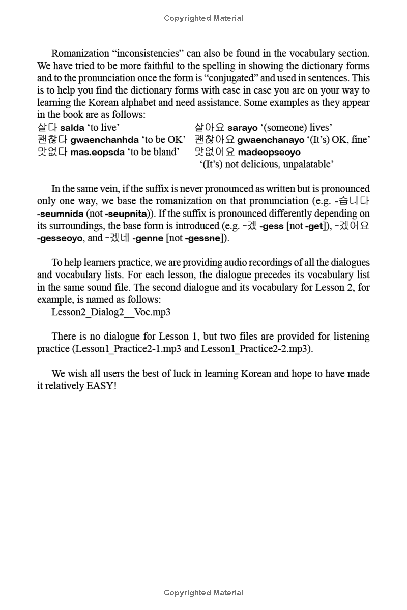 Sách ngoại văn: Basic Korean - Learn To Speak Korean In 19 Easy Lessons