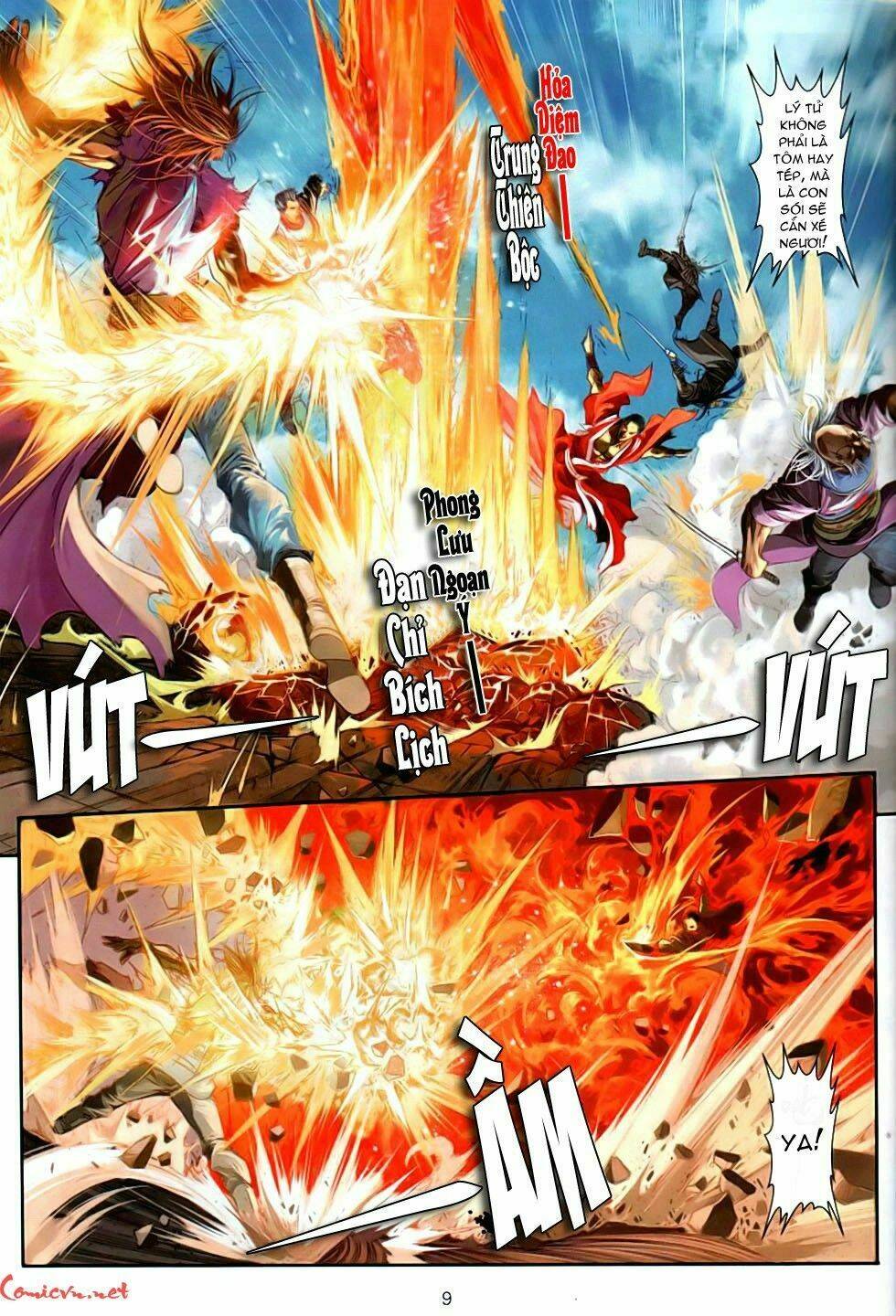 ôn thuỵ an quần hiệp truyện chapter 85 9