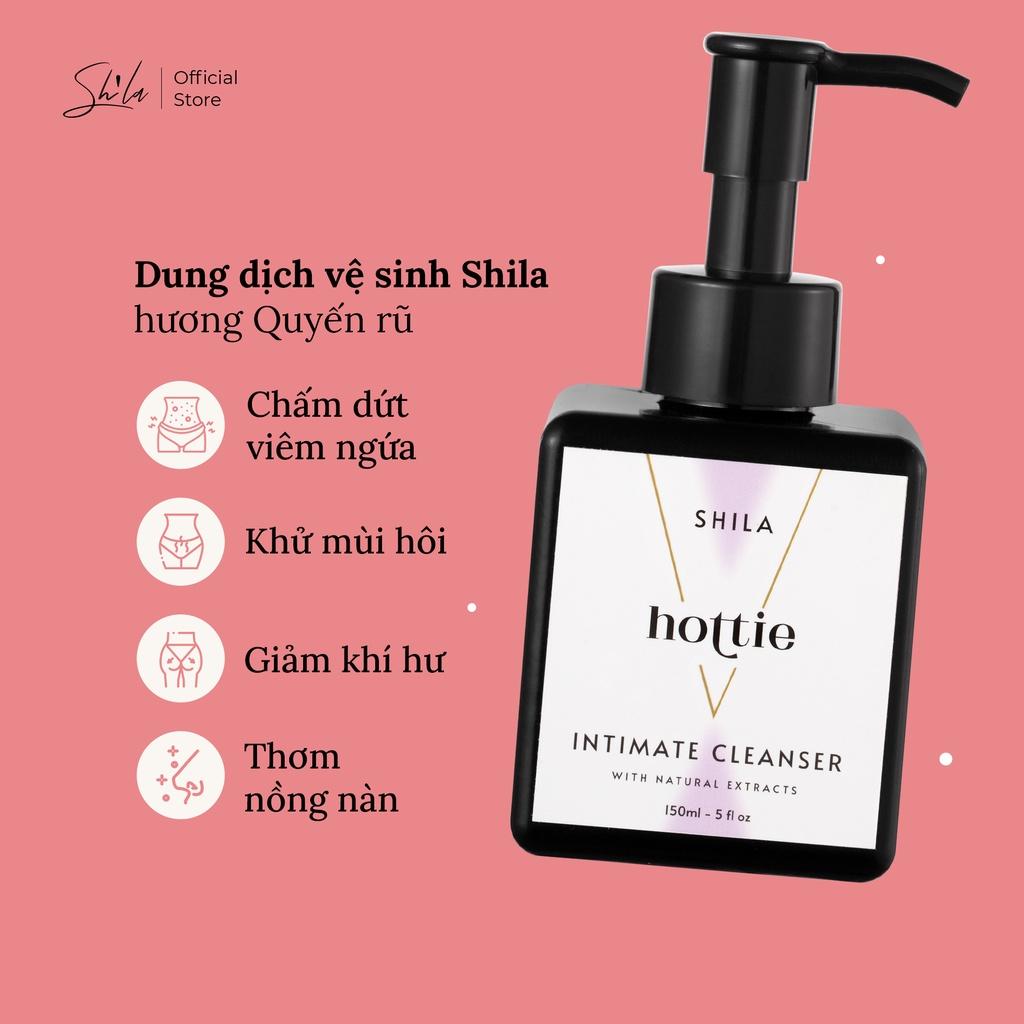 Dung dịch vệ sinh phụ nữ Shila hương quyến rũ 150ml (Shila Intimate Cleanser Hottie)