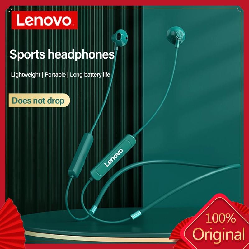 Tai Nghe Bluetooth 5.0 Không Dây Đeo Cổ Lenovo SH1 Chống Thấm Nước IPX5 Tích Hợp Mic-Hàng chính hãng