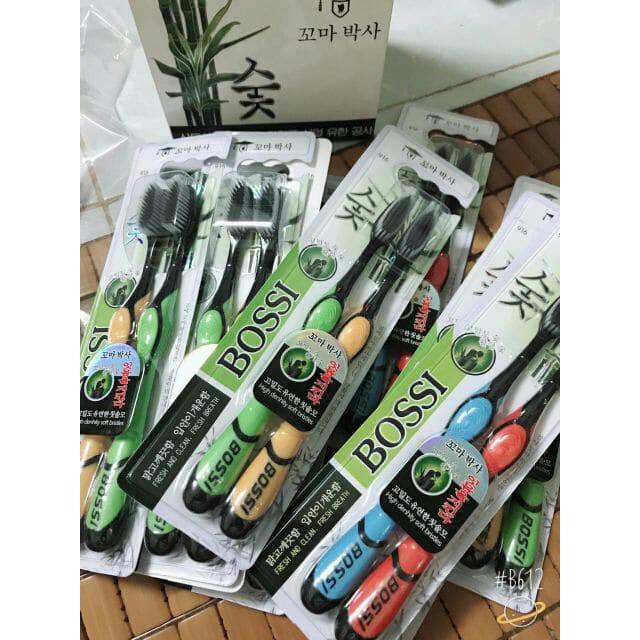 Bộ Bàn Trải Đánh Răng Than Tre