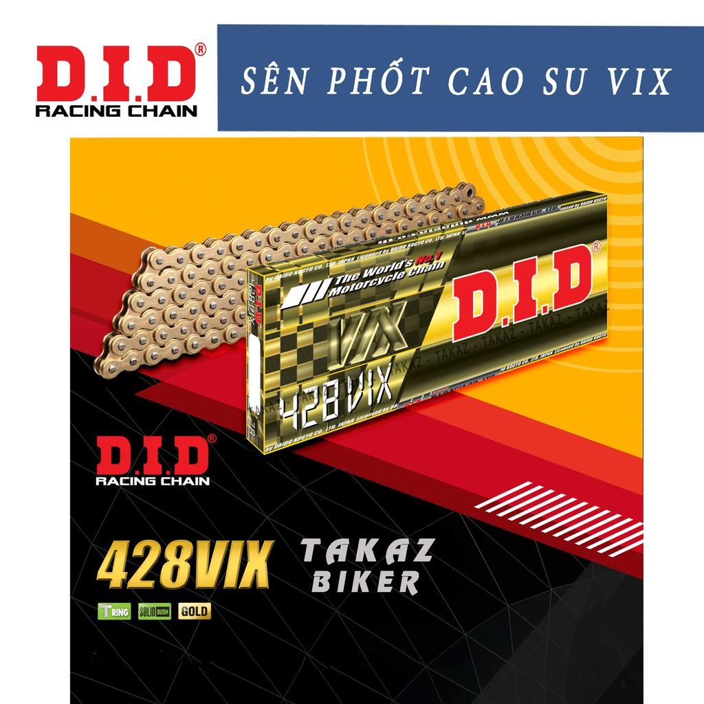 B2 Sên Phốt Cao Su 428 VIX T-ring GOLD - 132L Cải Tiến Mới Của Huyền Thoại TFX