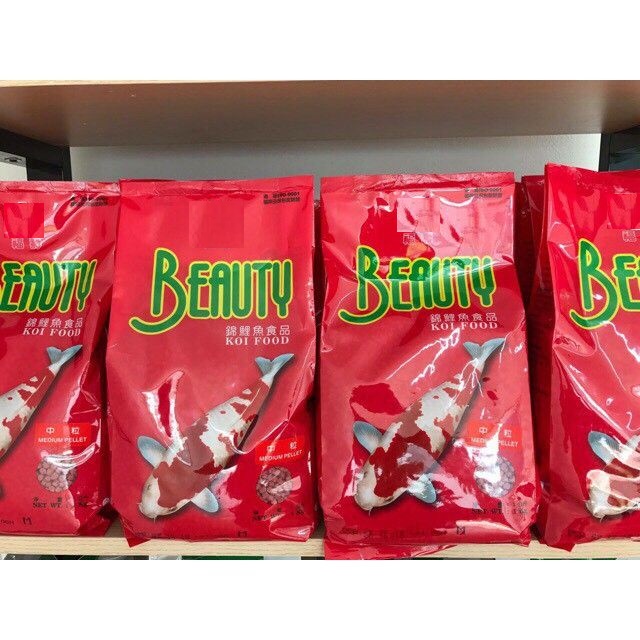 BEAUTY KOI FOOD THỨC ĂN LÊN MÀU DÀNH CHO CÁ KOI TÚI 1KG