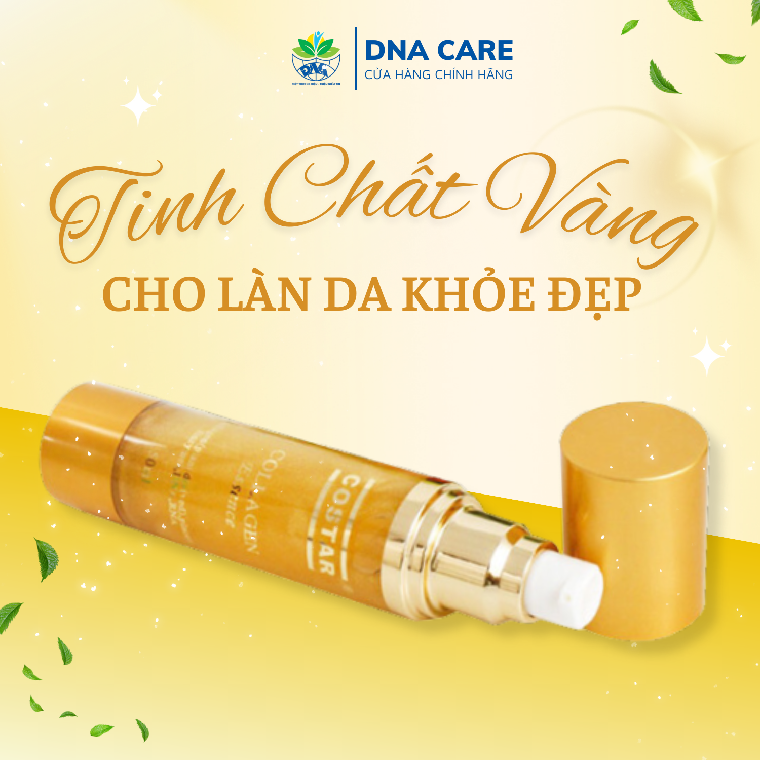 Tinh chất vàng Costar Collagen Essence chai 50ml