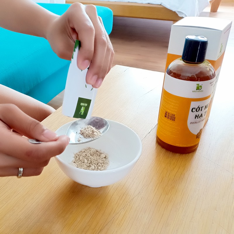 Combo: Cốt gừng + Cốt nghệ + Mặt nạ nghệ