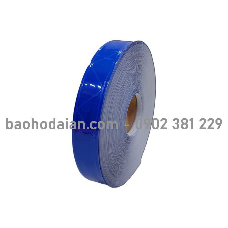 Dây phản quang nhựa trơn bản 2,5cm*50m