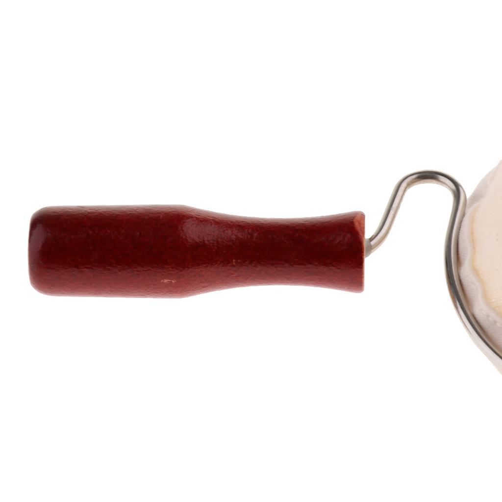 Coffee Filter Bag Flannel Cloth Coffee Tea Strainer with Handle