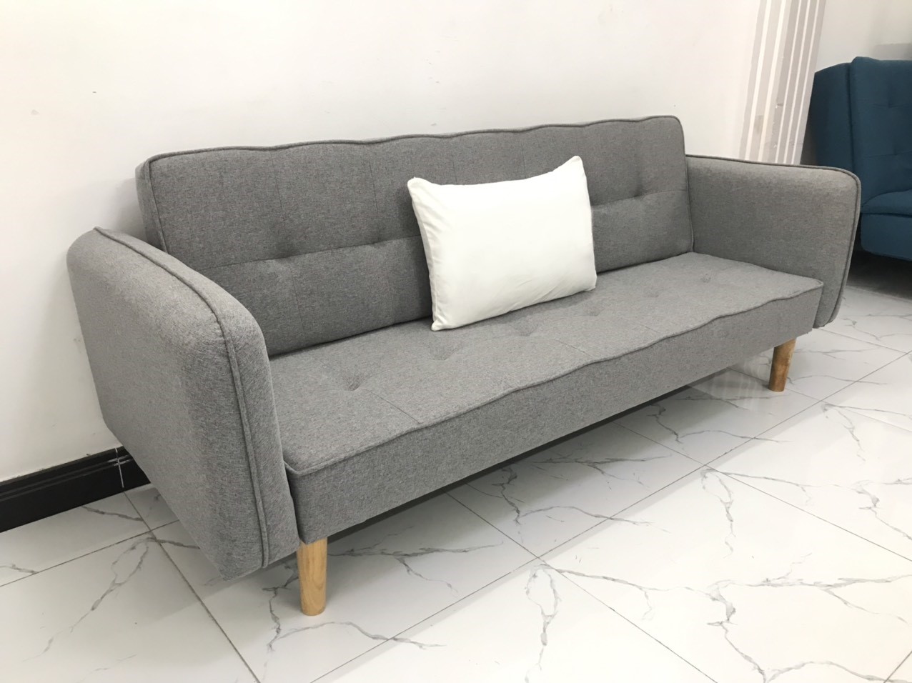 Ghế dài sofa bed tay vịn phòng khách sivali08 sopha