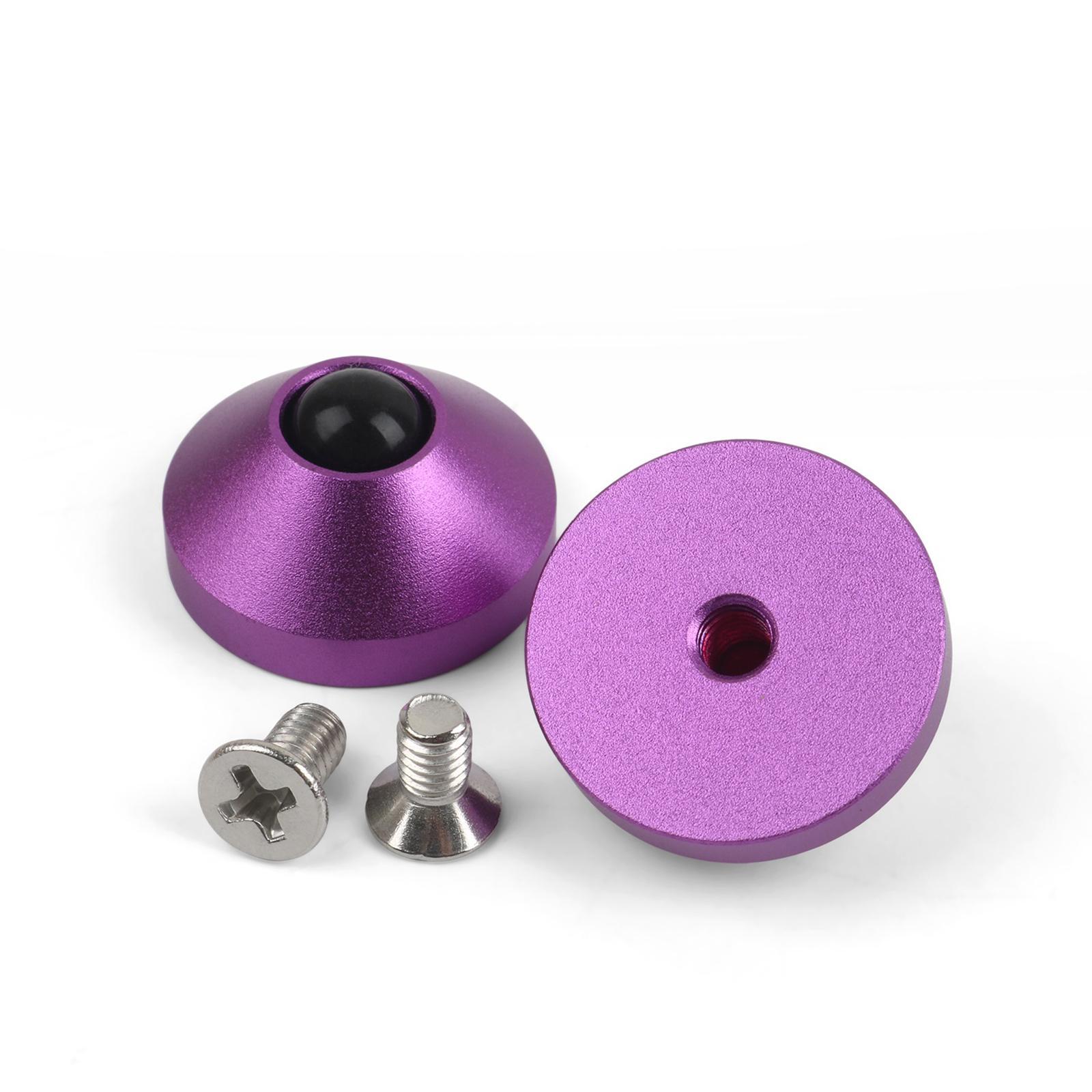 2-pack Mechanical Keyboard Feet Aluminum Alloy with Screws