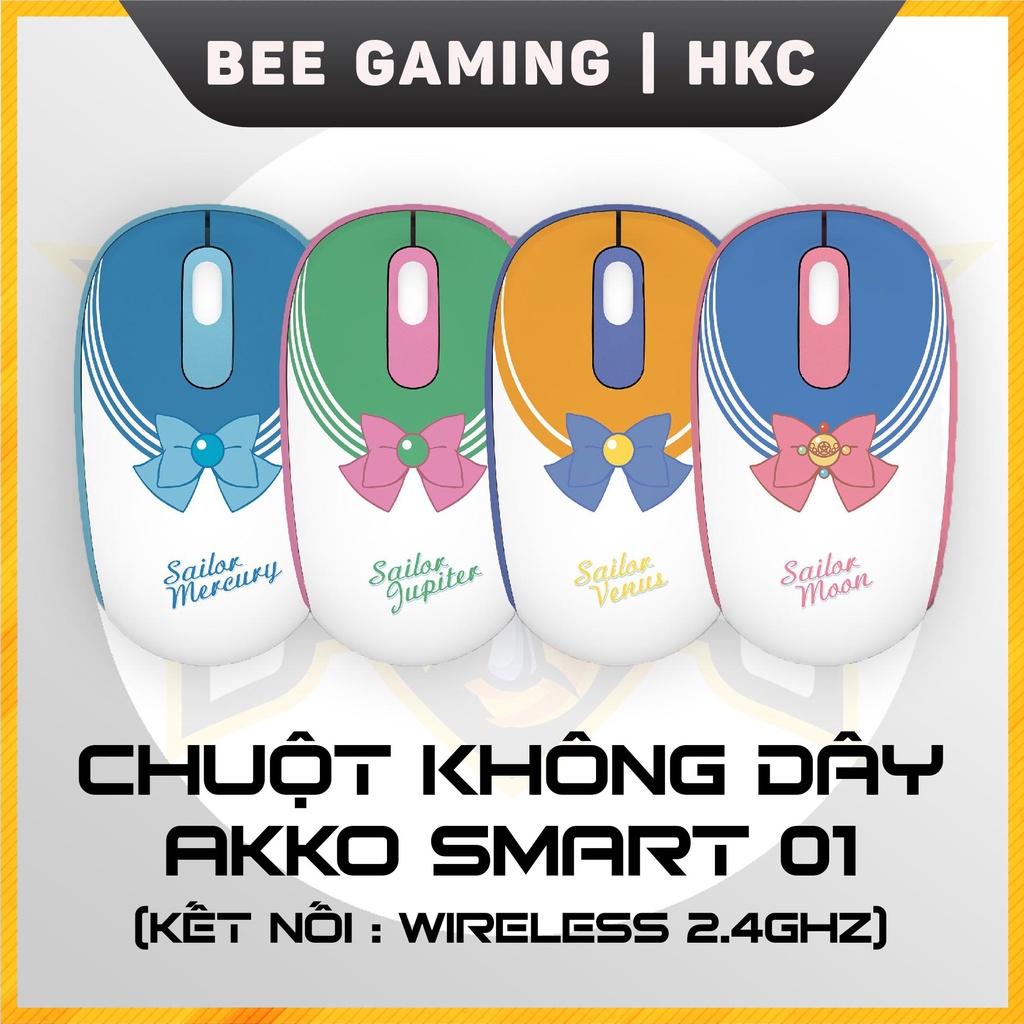 Chuột không dây chính hãng AKKO - Smart 1 Sailor Moon (Wireless 2.4Ghz