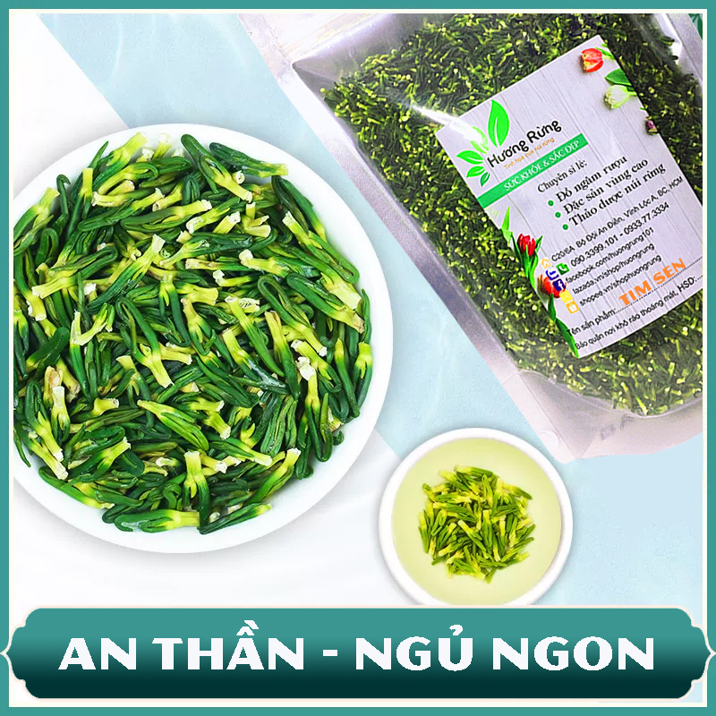 200g Trà tim sen, tâm sen loại nhập khẩu nguyên cánh, nguyên chất