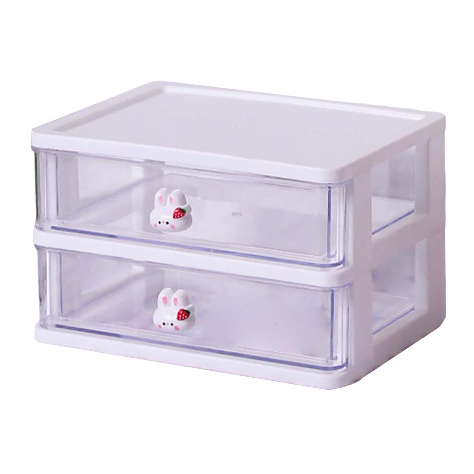 Desktop Drawer Organizer Cosmetic Organiser Case for Dressing Table