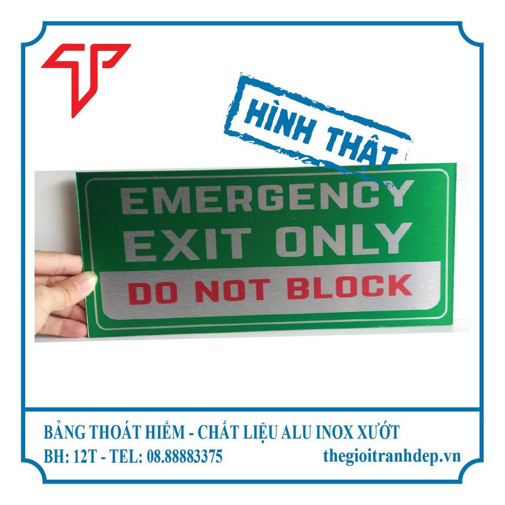 Bảng lối thoát hiểm, bảng exit, bảng chỉ dẫn, biển hướng dẫn exit giá tốt nhất