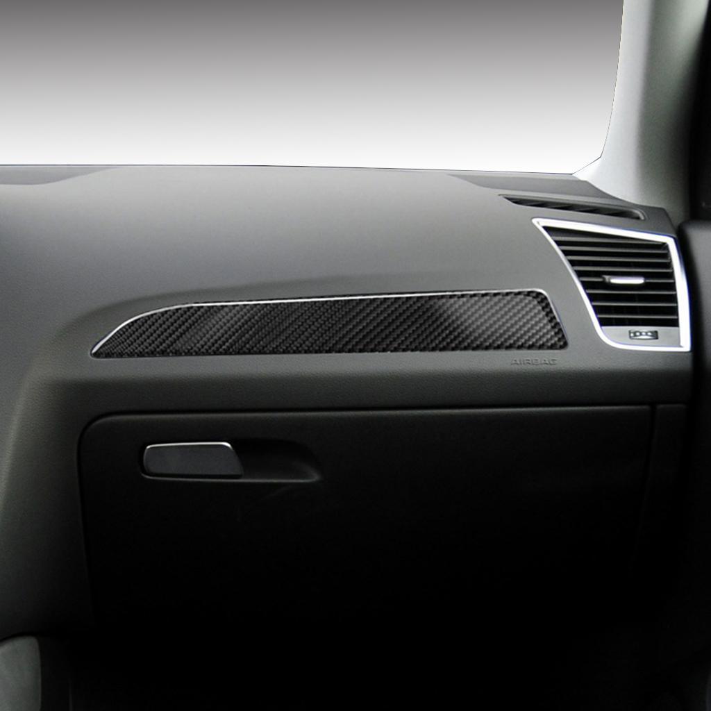 2X Car Carbon Fiber Center Console Stripe