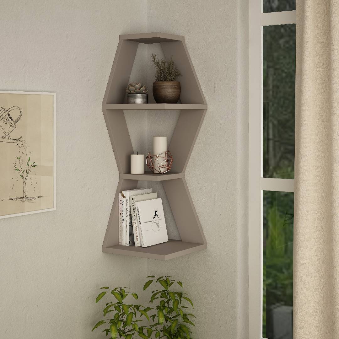 Kệ trang trí kệ để sách gia đình SMLIFE Caldwell