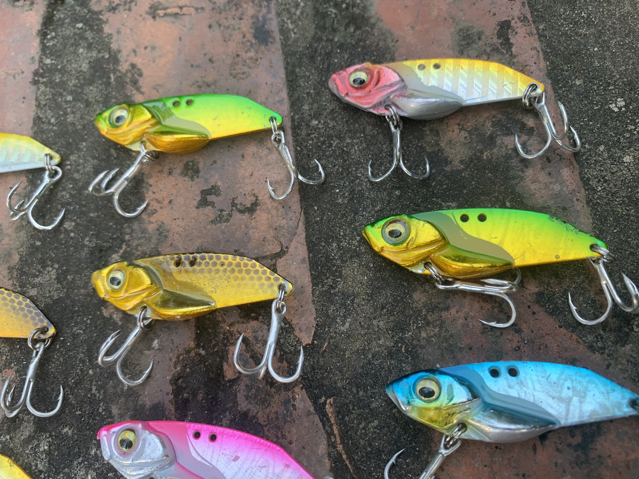 Mồi giả câu lure - Combo 3 con cá sắt 10g - Lưỡi câu BKK cao cấp - MC 02