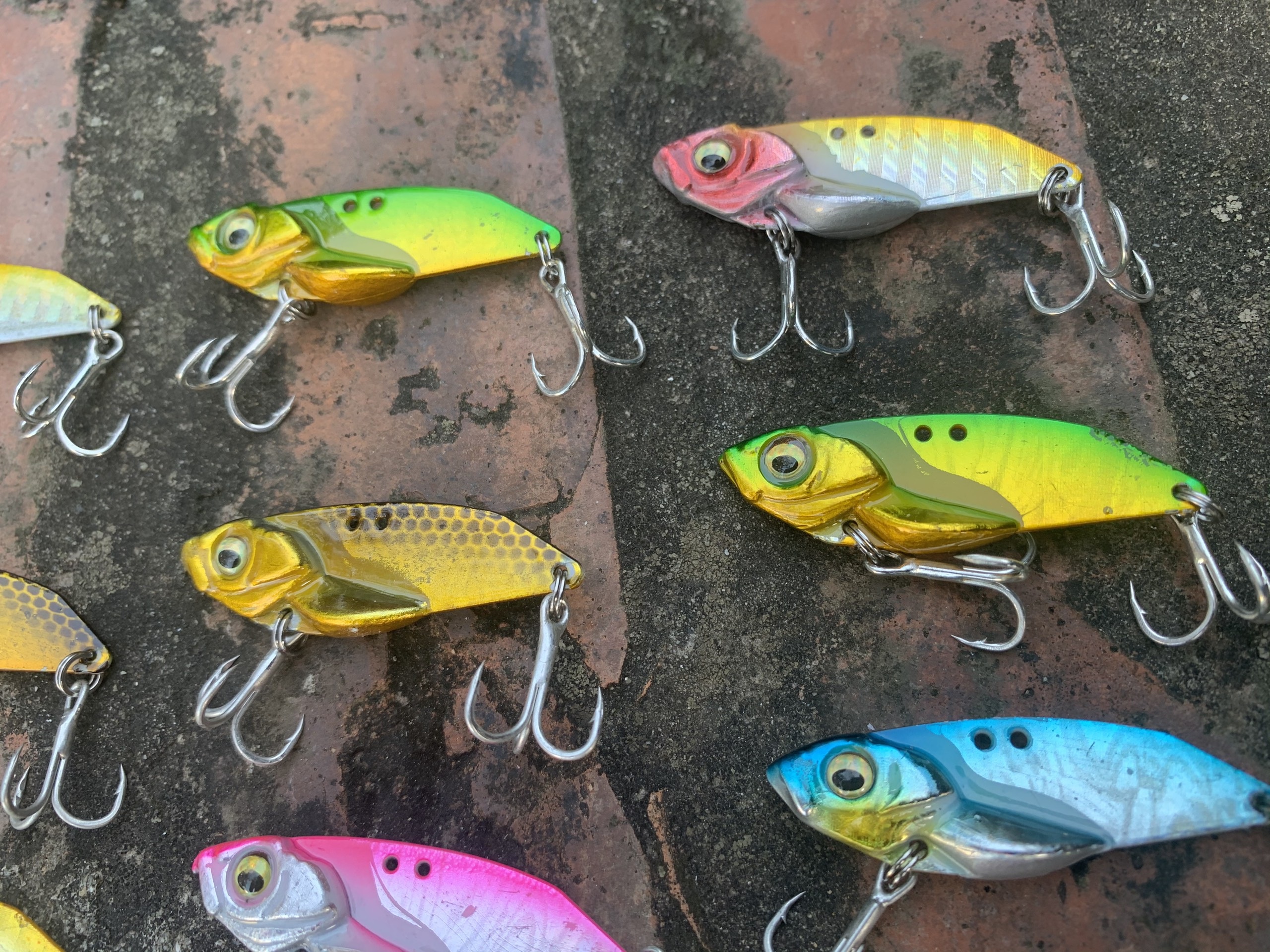 Mồi giả câu lure - Combo 3 con cá sắt - Lưỡi câu BKK cao cấp - MC 02