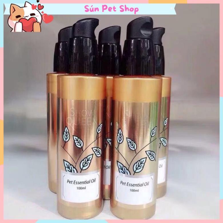 Tinh dầu dưỡng lông cho chó mèo Pet Essential Oil Show Queen