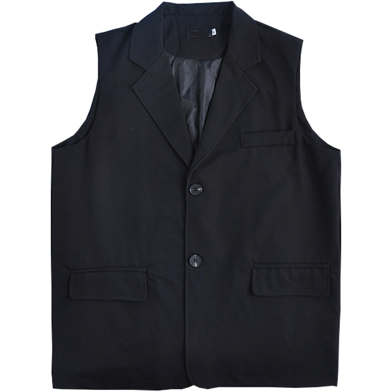 Áo Gile Blazer Unisex, Áo Vest Ghi Lê Khoác Hè Nam Nữ, Không Tay Form Rộng GL01 Phong Cách Hàn Quốc MR HERO