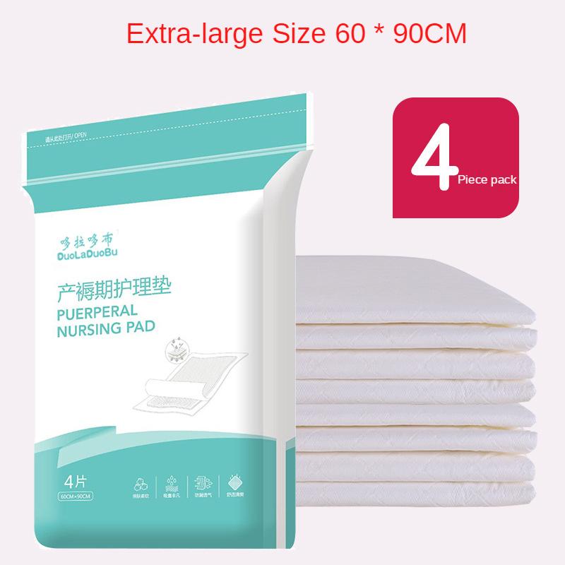 4 Không Dệt Bột Gỗ Chất Liệu Đồ Điều Dưỡng Miếng Lót Puerperium Thay Đổi Miếng Lót Cho Nằm Liệt Giường Người Lớn Điều Dưỡng Miếng Lót Người Lớn tã