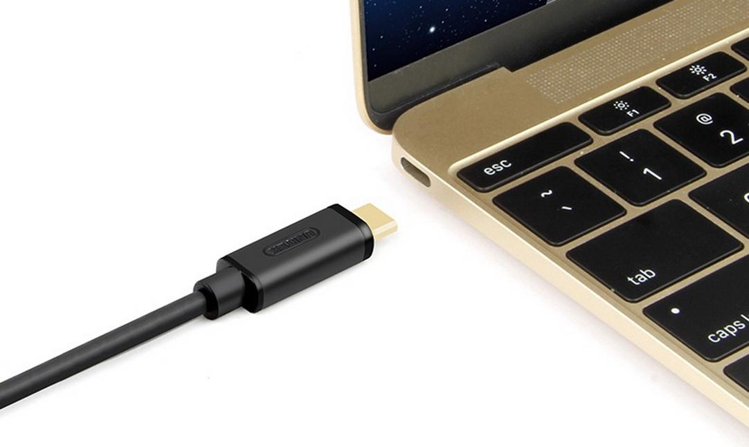 CÁP USB 2.0 -&gt; TYPE-C 1.5M UNITEK (Y-C 483BK) - HÀNG CHÍNH HÃNG