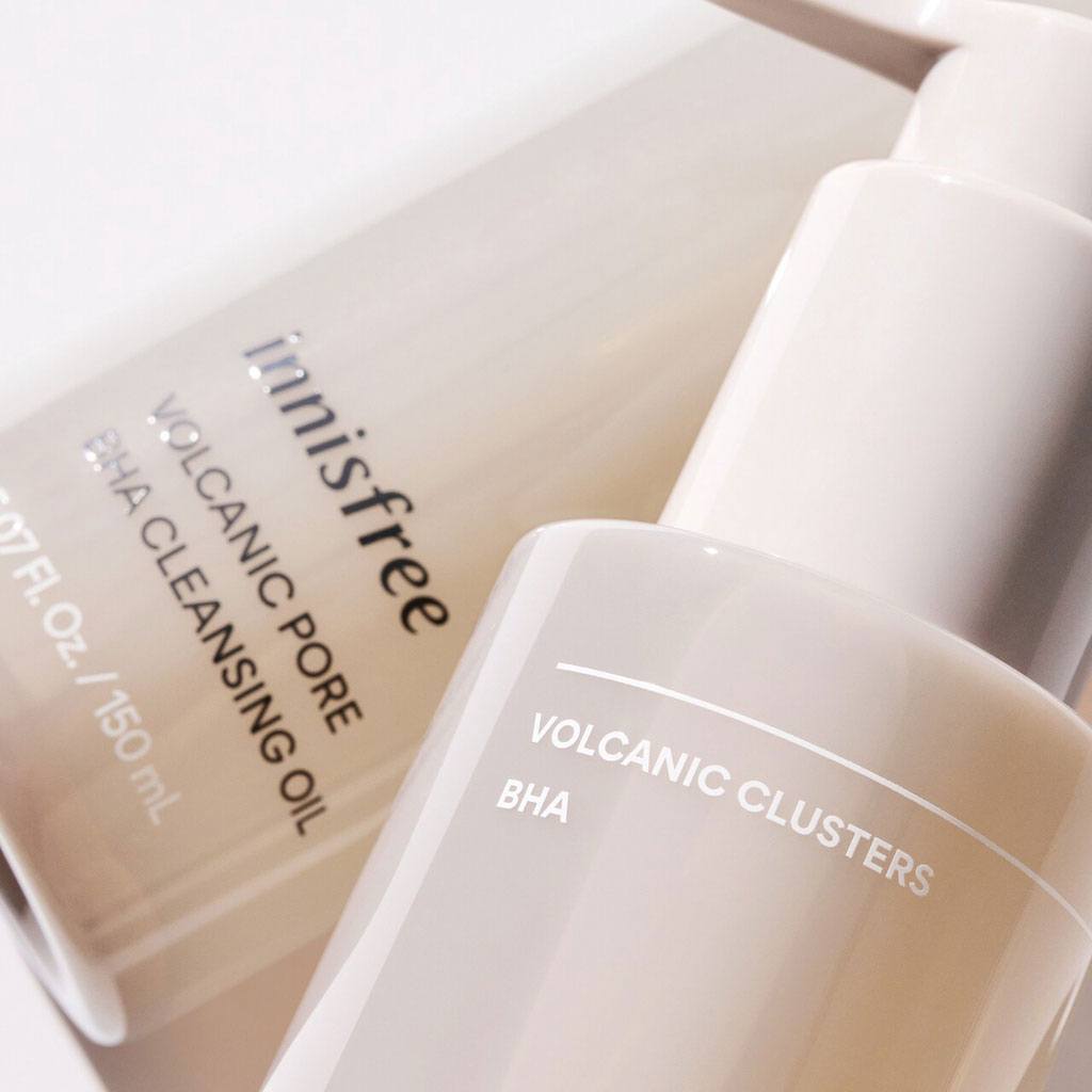 Dầu tẩy trang sạch sâu đá tro núi lửa innisfree Volcanic Pore BHA Cleansing Oil 150ml