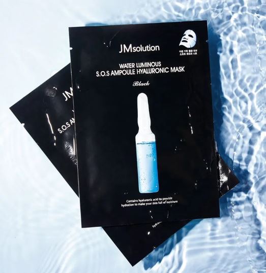 Combo 5 Mặt Nạ Dưỡng Ẩm Chuyên Sâu JM solution Water Luminous SOS Ampoule Hyaluronic 30ml x 5