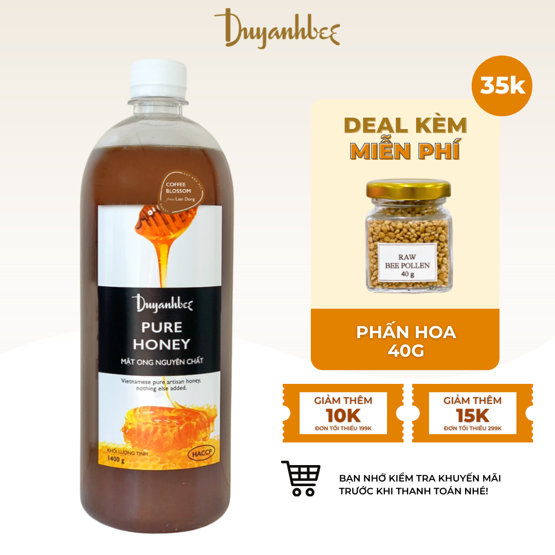 Mật Ong Hoa Cà Phê Duy Anh Bee 1400g