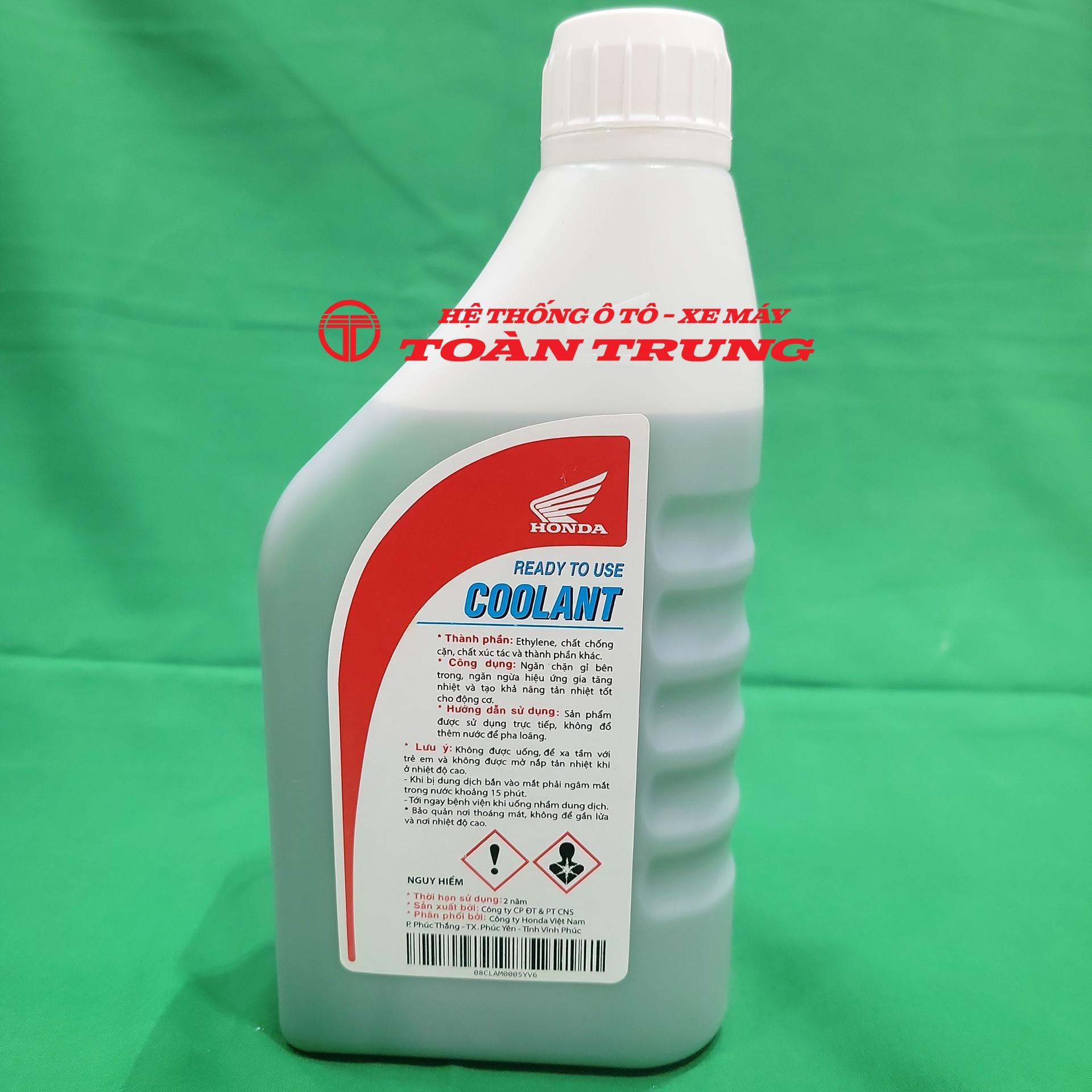 Chai nước làm mát 500ml chính hãƞg Honda &quot;08CLAM0005YV6&quot;