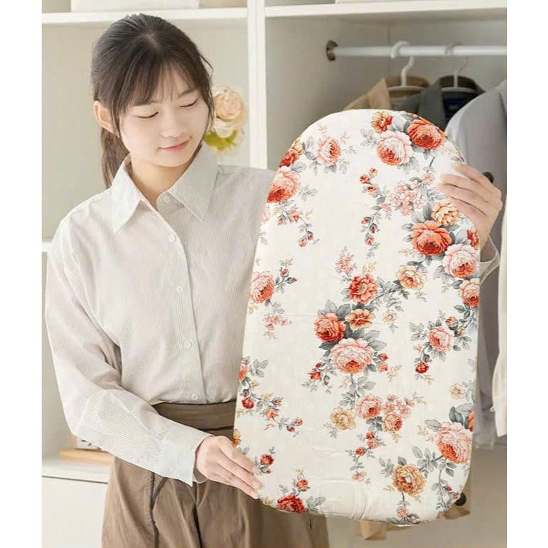 Bàn Ủi Quần Áo Gấp Gọn Lót Vải Chống Bỏng, Cầu Để Là Khô Quần Áo Dáng Ngồi Tiện lợi -mầu ngẫu nhiên