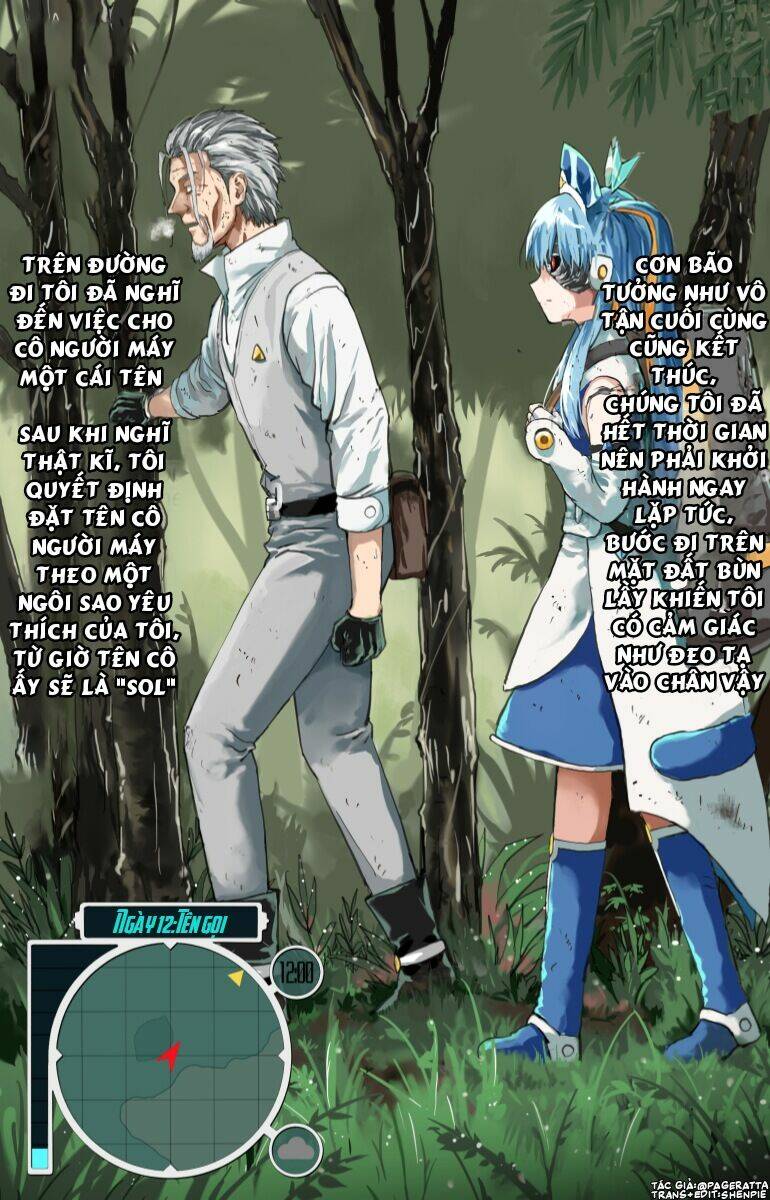 cùng cô người máy sinh tồn trên hành tinh bí ẩn chapter 12 1