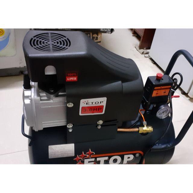 Combo Máy nén khí có dầu 30l và dây hơi, súng hơi, cút nối