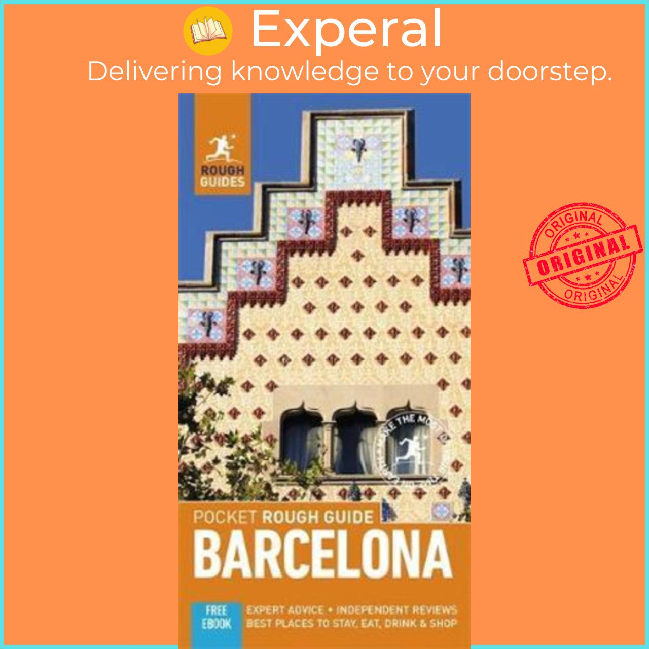 Sách - Pocket Rough Guide Barcelona (Travel Guide with Free eBook) by Rough Guides (UK edition, paperback)