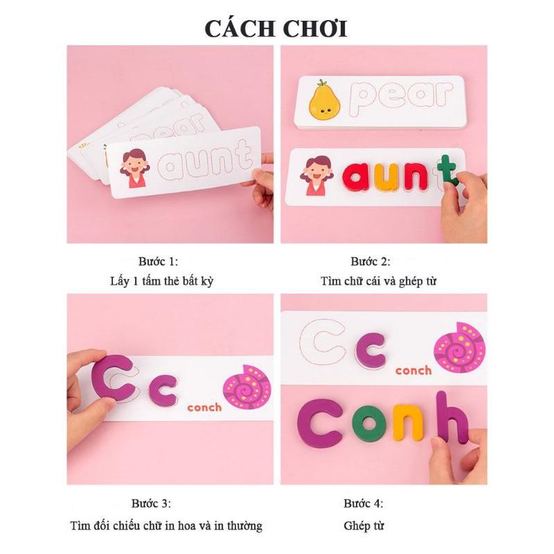 Bộ thẻ học tiếng Anh mới nhất - Spelling Game