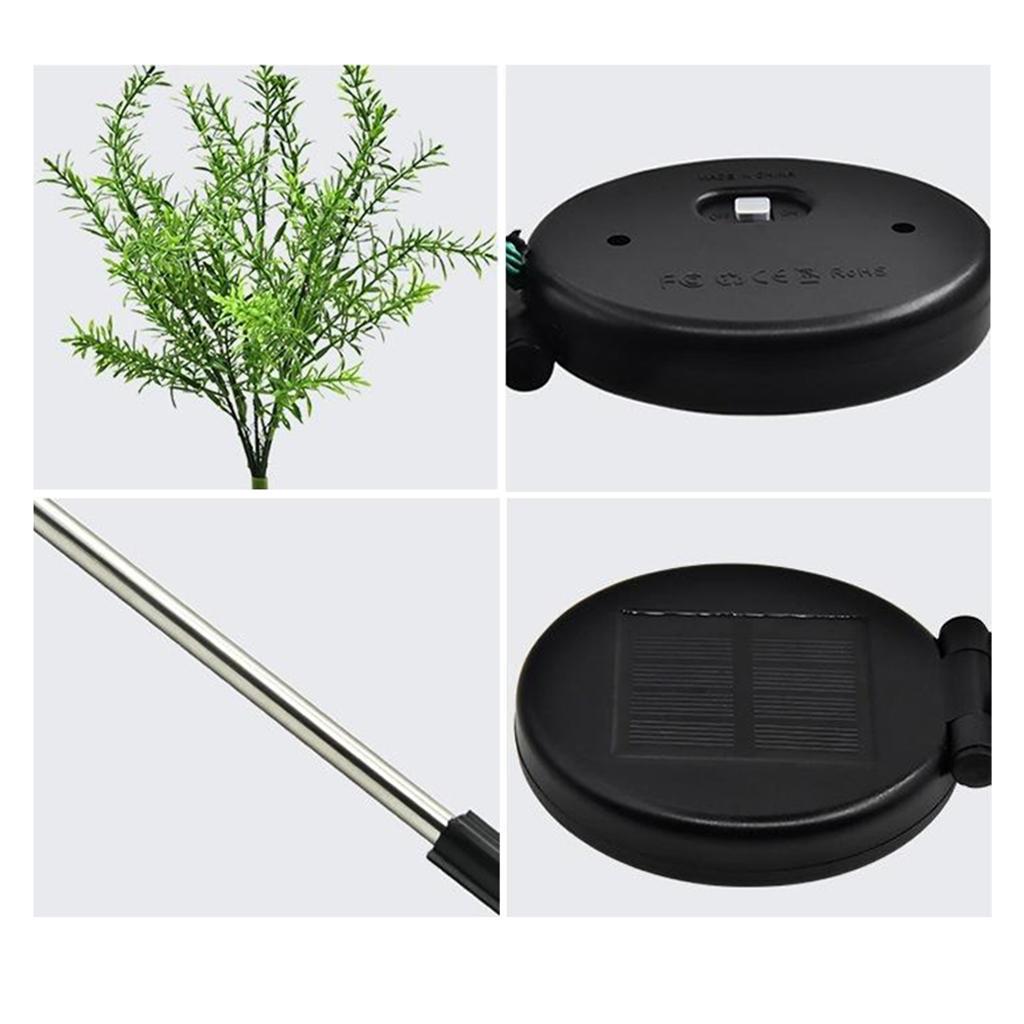 Solar Garden Lights Tree Outdoor Solar Christmas Tree Lights Ground Light