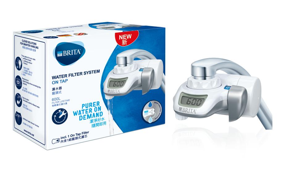 Combo Thiết bị lọc nước tại vòi BRITA ON TAP kèm 2 Lõi lọc BRITA ON TAP HF - Thương hiệu số 1 tại Đức