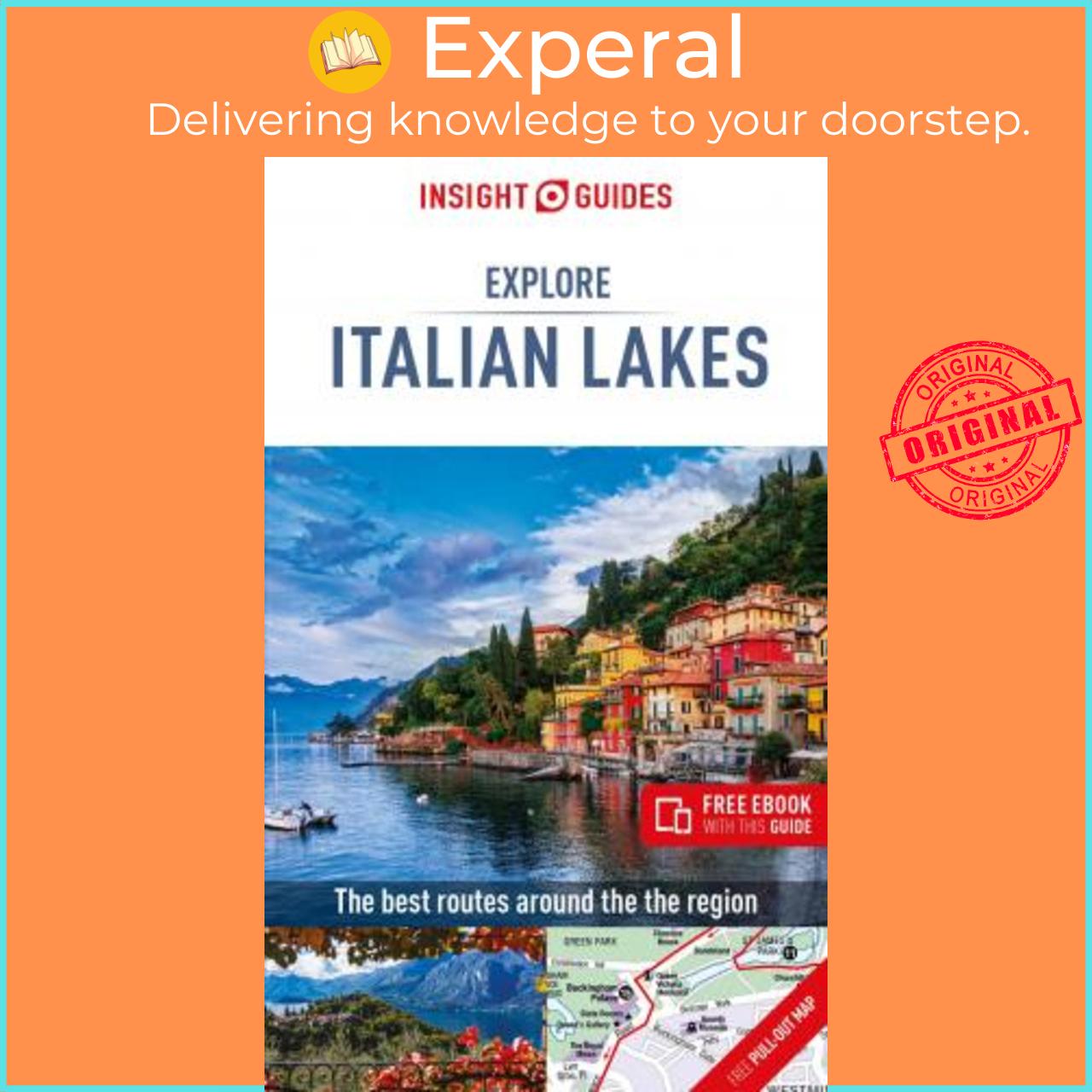 Hình ảnh Sách - Insight Guides Explore Italian Lakes (Travel Guide with Free eBook) by Insight Guides (UK edition, paperback)