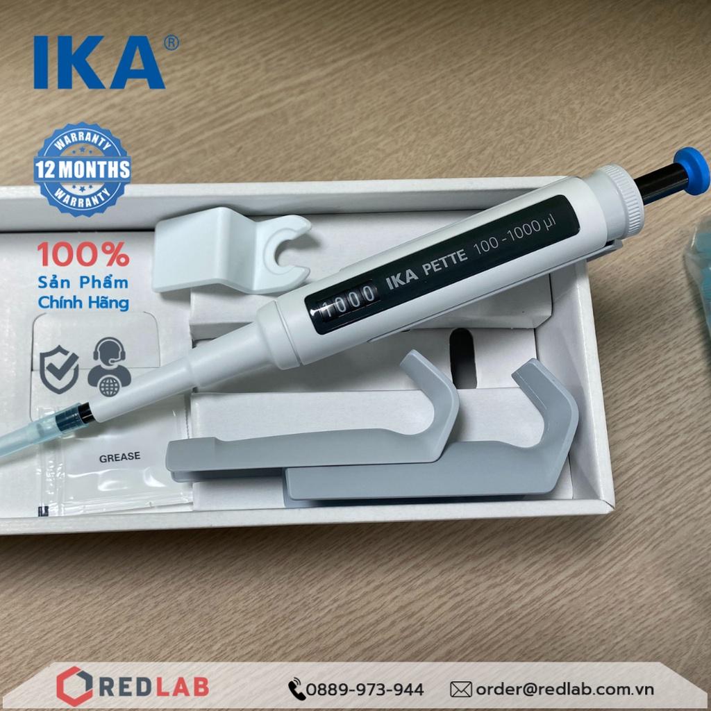 Dụng cụ thí nghiệm bơm hút chất lỏng dung dịch đa năng Micropipet IKA 100 - 1000ul (0.1 - 1ml)