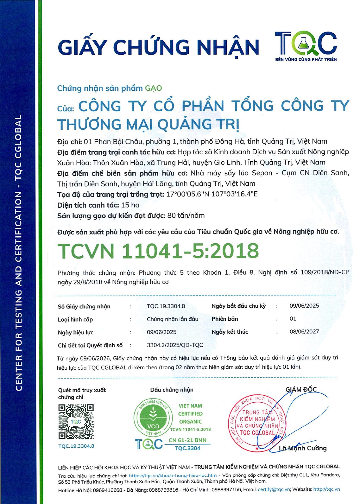 GẠO HỮU CƠ QUẢNG TRỊ  TỐT CHO NGƯỜI TIỂU ĐƯỜNG, GÚT VÀ BÉO PHÌ TÚI 5 KG