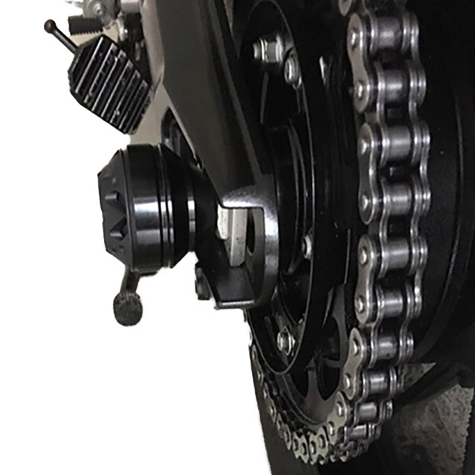 Motorcycle Front & Rear Wheel Fork Axle Sliders Cap Crash Protector for Yamaha MT-09 2014-2016 FZ-09 2014-2016