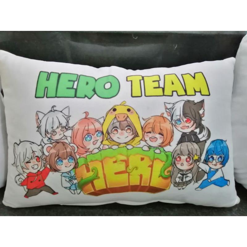 Gối chữ nhật hero team kích thước 35x50 cm