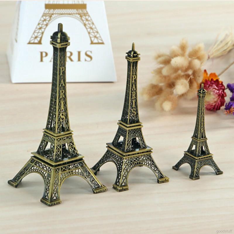 Mô hình tháp Eiffel bằng kim loại nhỏ dùng trang trí