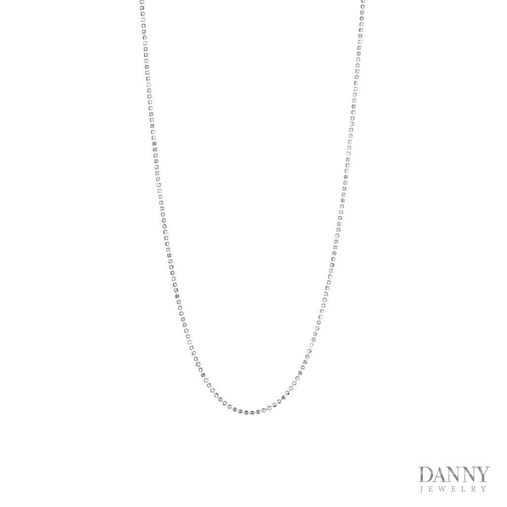 Dây Chuyền Nữ Danny Jewelry Bạc 925 Xi Bạch Kim