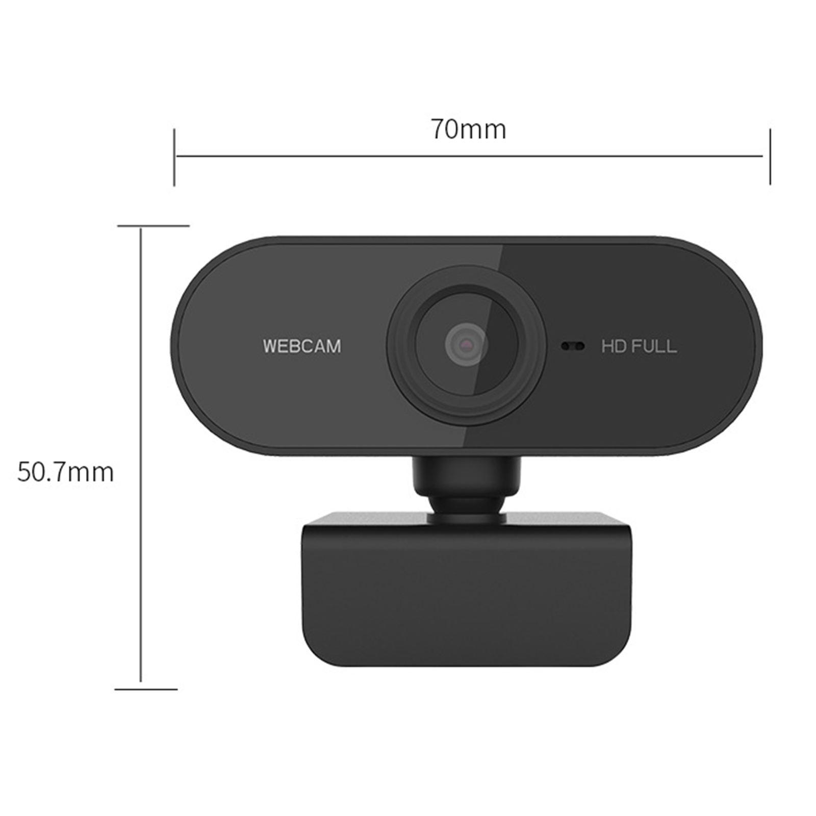 Smart HD Webcam PC Desktop Plug and Play USB Built-in Microphone for Webcast
