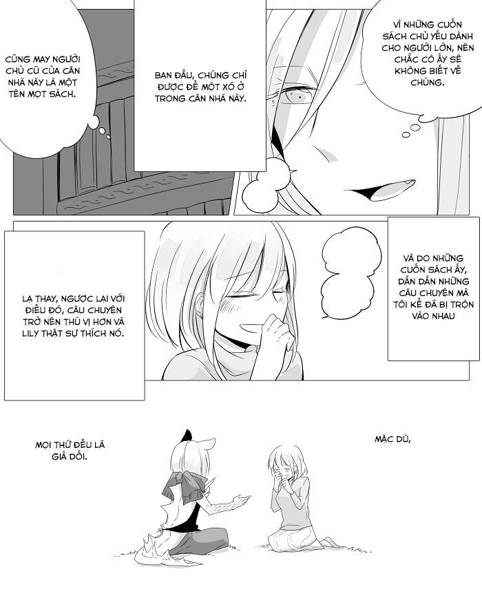 yêu quái cô đơn và cô bé bị mù chapter 4 2